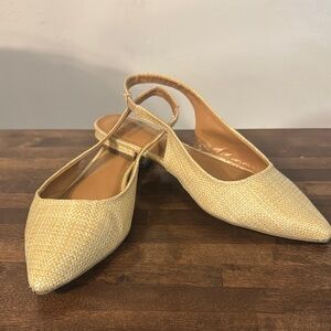 Dolce Vita Tan Slingback Flats